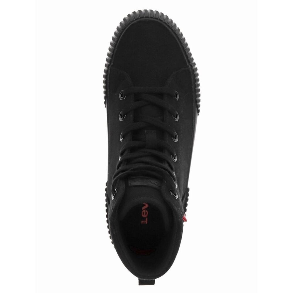 Levi's Women’s Hightop Fashion Sneaker Shoe Black Size 7 Olivia CVS Synthetic - Picture 5 of 5